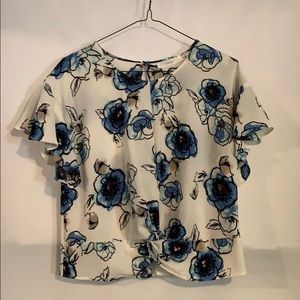 Nordstrom | Lush | Floral shirt